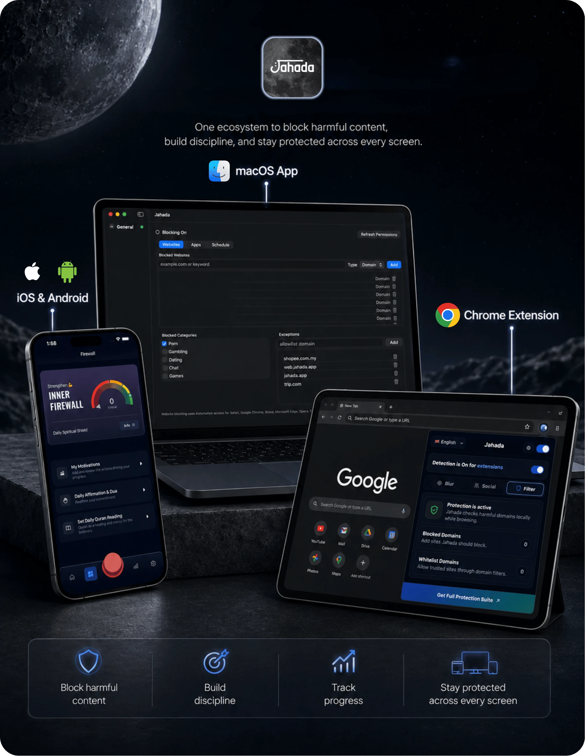 Jahada App Mockup
